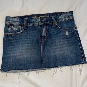Abercrombie & Fitch . Jean skirt. Low rise. XS
